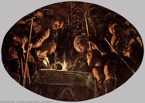 The Passover — Jacopo Tintoretto, Mannerism