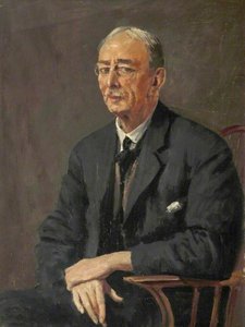 Sir Charles Scott Sherrington (1857–1952), Om, Obe, Frs, George Holt Chair Of Physiology, University Of Liverpool (1895–1913) — Augustus Edwin John