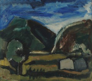 Village — Mario Sironi, Novecento Italiano