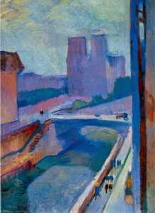 A Glimpse Of Notre-dame In The Late Afternoon — Henri Matisse, Fauvism