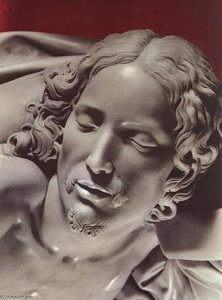 Pietà (detail) — Michelangelo Buonarroti