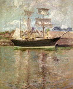 Gloucester Schooner — John Henry Twachtman