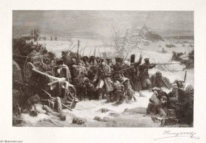 Marshal Ney Sustaining The Rear Guard — Henry Wolf