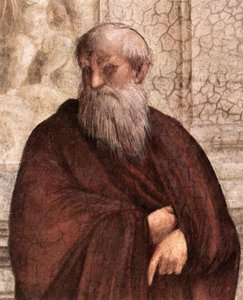 The School Of Athens (detail 6) (stanza Della Segnatura) — Raphael
