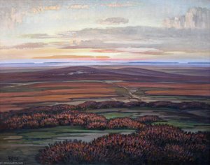 Deutsch Dämmerung In Der Heide — Albert Koenig
