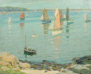 In With The Tide, Concarneau, France — Terrick John Williams