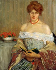 Nasturtiums — Frederick Carl Frieseke