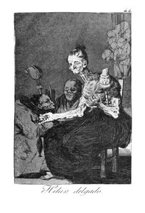 They Spin Finely — Francisco José De Goya Y Lucientes, Romantic Movement