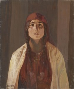 The Gypsy Woman — Felice Casorati
