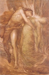 Orpheus And Eurydice 1 — George Frederic Watts, Symbolism