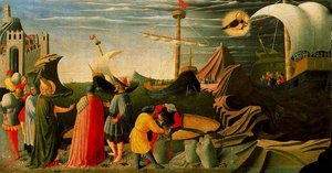 San Nicolás Salva Un Barco En Peligro Y Multiplica El Maíz — Fra Angelico