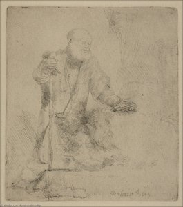 St. Peter — Rembrandt Van Rijn