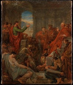 La prédication de St Paul devant l'aréopage