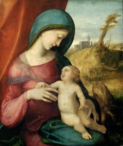 Madonna And Child — Antonio Allegri Da Correggio
