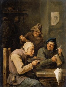 The Hustle-cap — David Teniers The Younger