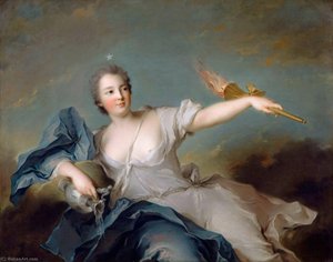 Marie Anne De Nesle, Marquise De La Tournelle, Duchesse De Châteauroux — Marc Nattier