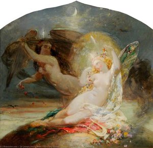 The Fairy Queen — Sir Joseph Noel Paton, Pre-raphaelite