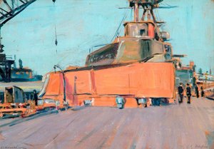 The Quarter Deck Of A Battleship — Geoffrey Stephen Allfree