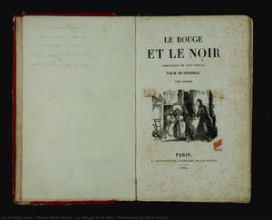 Le Rouge Et Le Noir. Chronique Du Xixe Siècle — Marie-henri Beyle