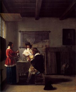 The Visit — Pieter De Hooch