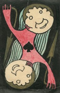 Playing Cards for Whist/Bridge - Jack of Spades