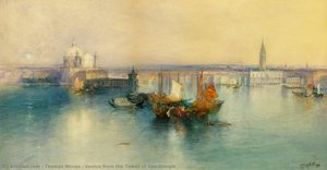 Venice From The Tower Of San Giorgio — Thomas Moran, Romanticism