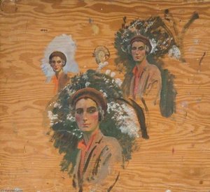 Studies Of Gladys Bawden — Sir Alfred James Munnings