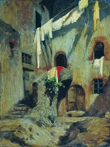 Italian Courtyard — Fedor Bronnikov