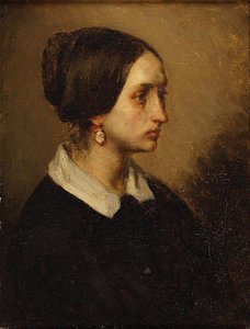 Portrait Présumé De Madame Ono (il S'agit Certainement De La Mére De Pauline Ono (première Femme De Millet) ) — Jean-françois Millet, Realist Movement