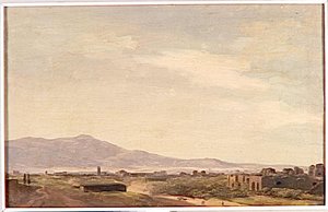 Les Thermes De Caracalla — Pierre-henri De Valenciennes, Neoclassicism