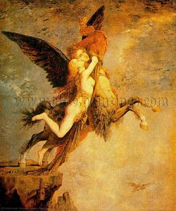 The Chimera — Gustave Moreau, Symbolist Painting