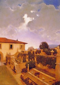 Villa Gamberaia Settignano — Maxfield Parrish
