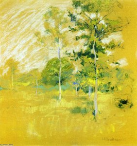 Landscape — John Henry Twachtman, Impressionism
