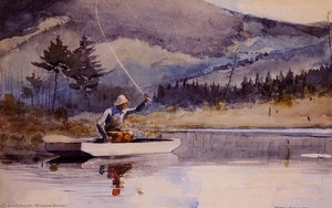 Quiet Pool On A Sunny Day — Winslow Homer, American Realism