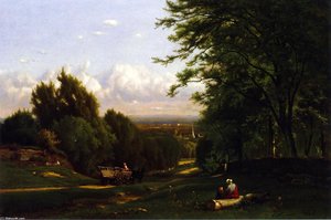 Near Leeds, New York — George Innes