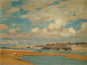 Estuary At Étaples, France — Harry Van Der Weyden