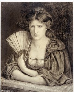 Self-portrait — Marie Spartali Stillman