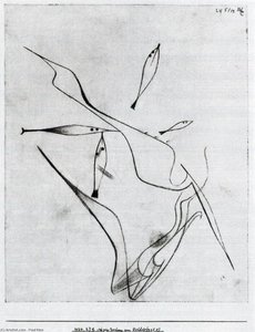 A Drawing For Fish Image — Paul Klee