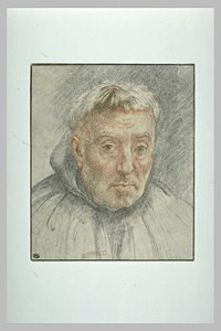 Etude Pour Une Figure De Moine Hiéronymite 1 — Claudio Coello
