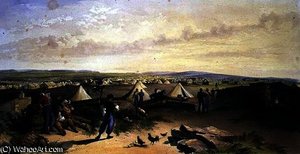 Camp Of The Fourth Division — William Simpson