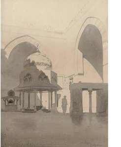 In The Mosque Of Sultan Hassan, Cairo — Carl Haag