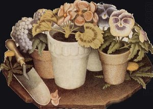 Cultivation Of Flower — Grant Wood