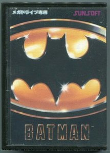 Video Game:sega Mega Drive Batman - Japanese Edition — Sega Corporation