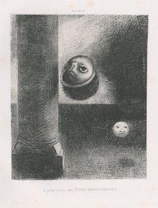 There Were Also Embryonic Beings — Odilon Redon