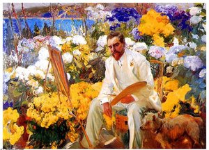 Louis Comfort Tiffany — Joaquín Sorolla Y Bastida, Impressionist Luminism