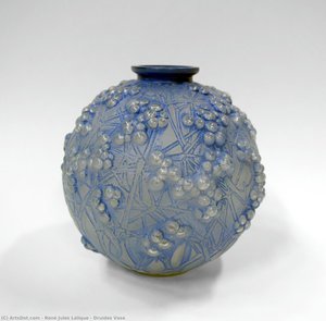 Druides Vase — René Jules Lalique, Art Nouveau