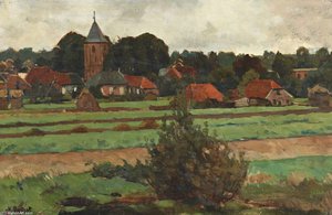 Dorpsgezicht — Nicolaas Bastert