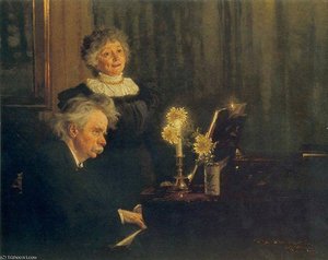 Nina y Edvard Grieg