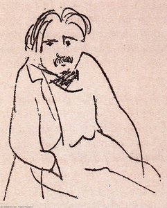 Caricatura De Paco Durrio — Pablo Picasso