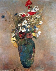 Vase With Flowers — Odilon Redon